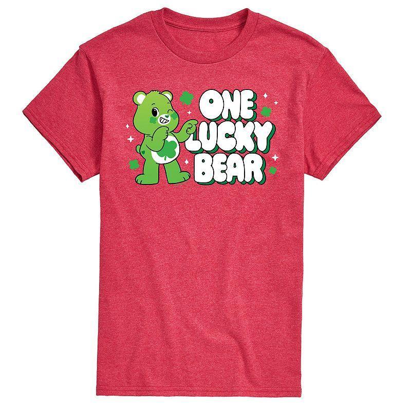 Big & Tall Care Bears One Lucky Bear Graphic Tee, Mens Product Image