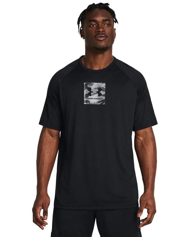 Men's UA Tech™ Print Fill Short Sleeve Product Image