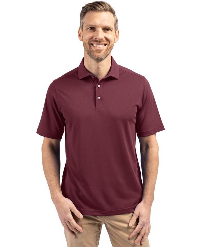 Cutter & Buck Virtue Eco Pique Recycled Mens Polo Shirt Product Image