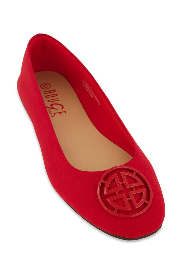 Womens Round Toe Flats Product Image