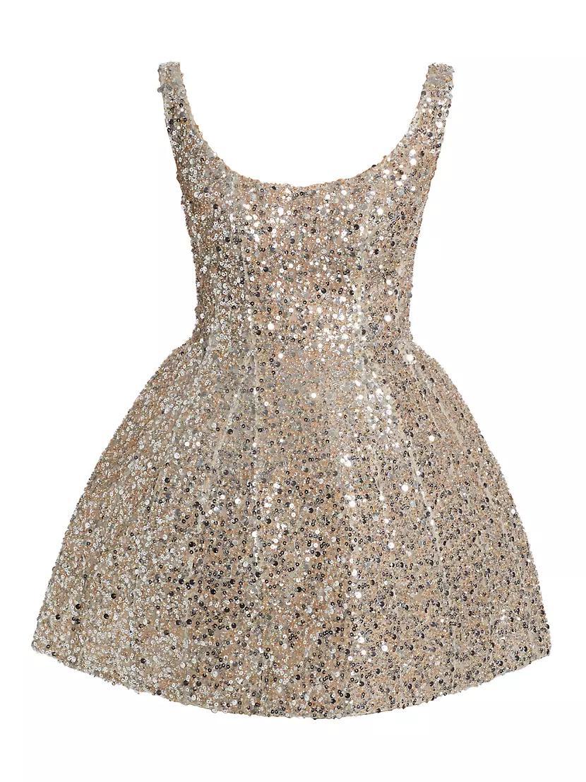 Claudia Sequined Minidress Product Image