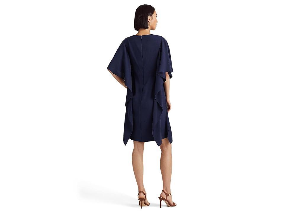 Lauren Ralph Lauren Georgette Caftan Cocktail Dress (French ) Women's Dress Product Image