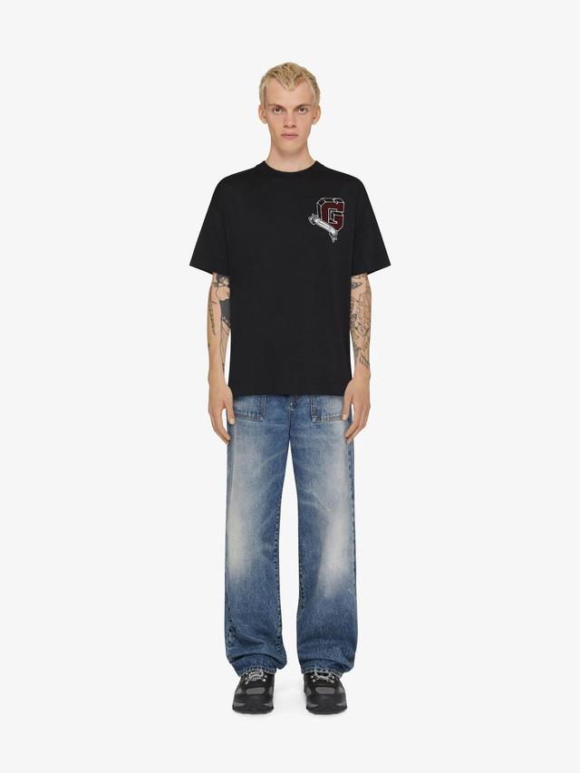 GIVENCHY College t-shirt in cotton Product Image