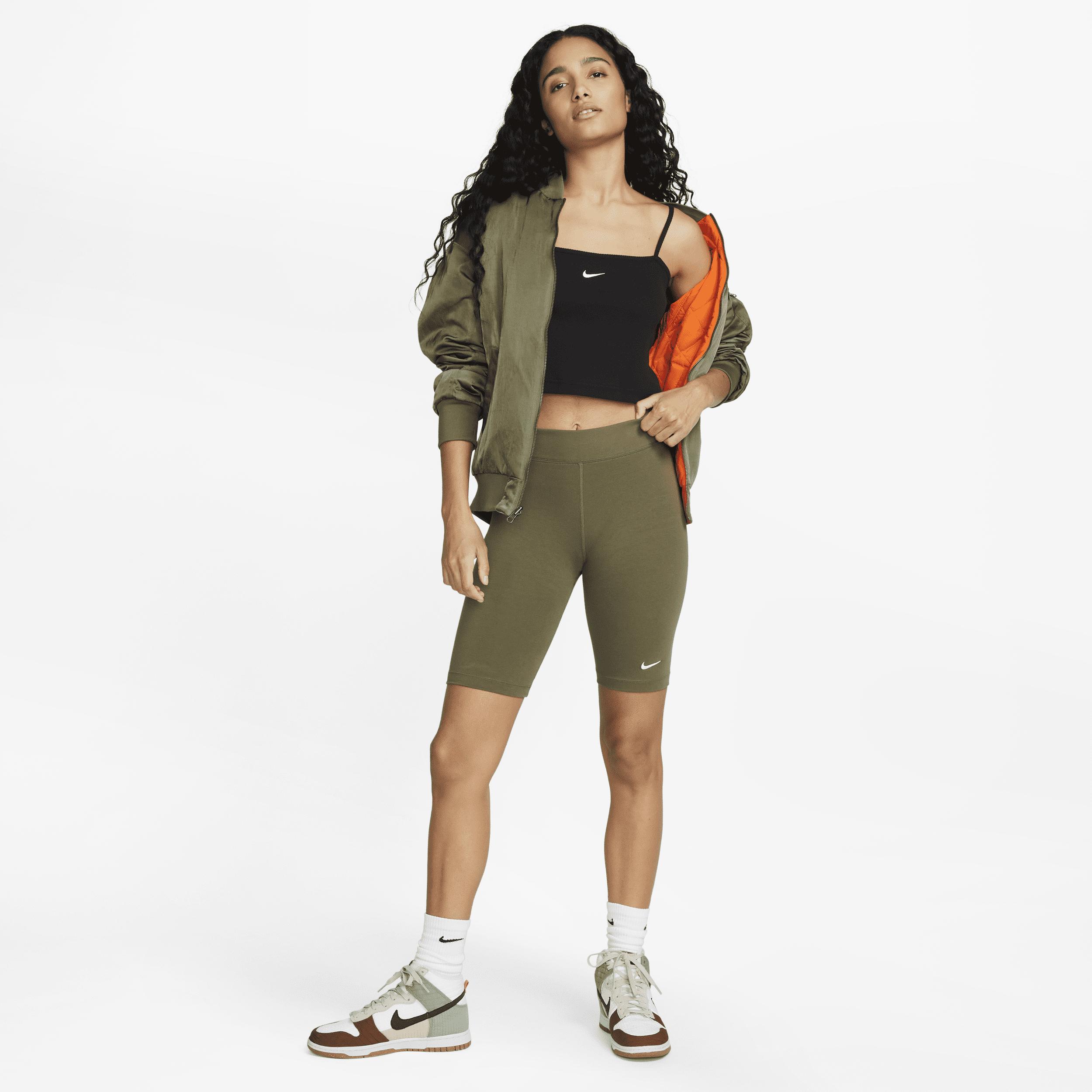 Women's Nike Sportswear Essential Mid-Rise 10" Biker Shorts Product Image