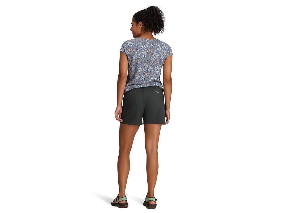 Royal Robbins Backcountry Pro II Shorts (Charcoal) Women's Shorts Product Image