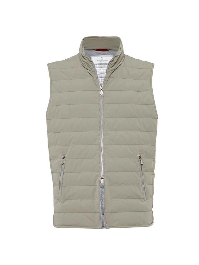 Mens Bonded Taffeta Lightweight Down Vest Product Image