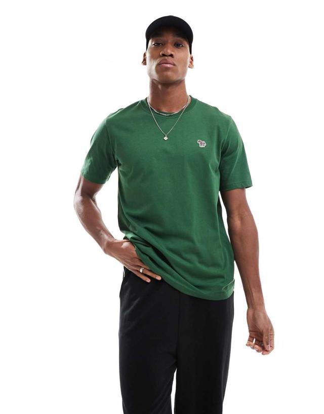 PS Paul Smith regular fit logo t-shirt in green Product Image