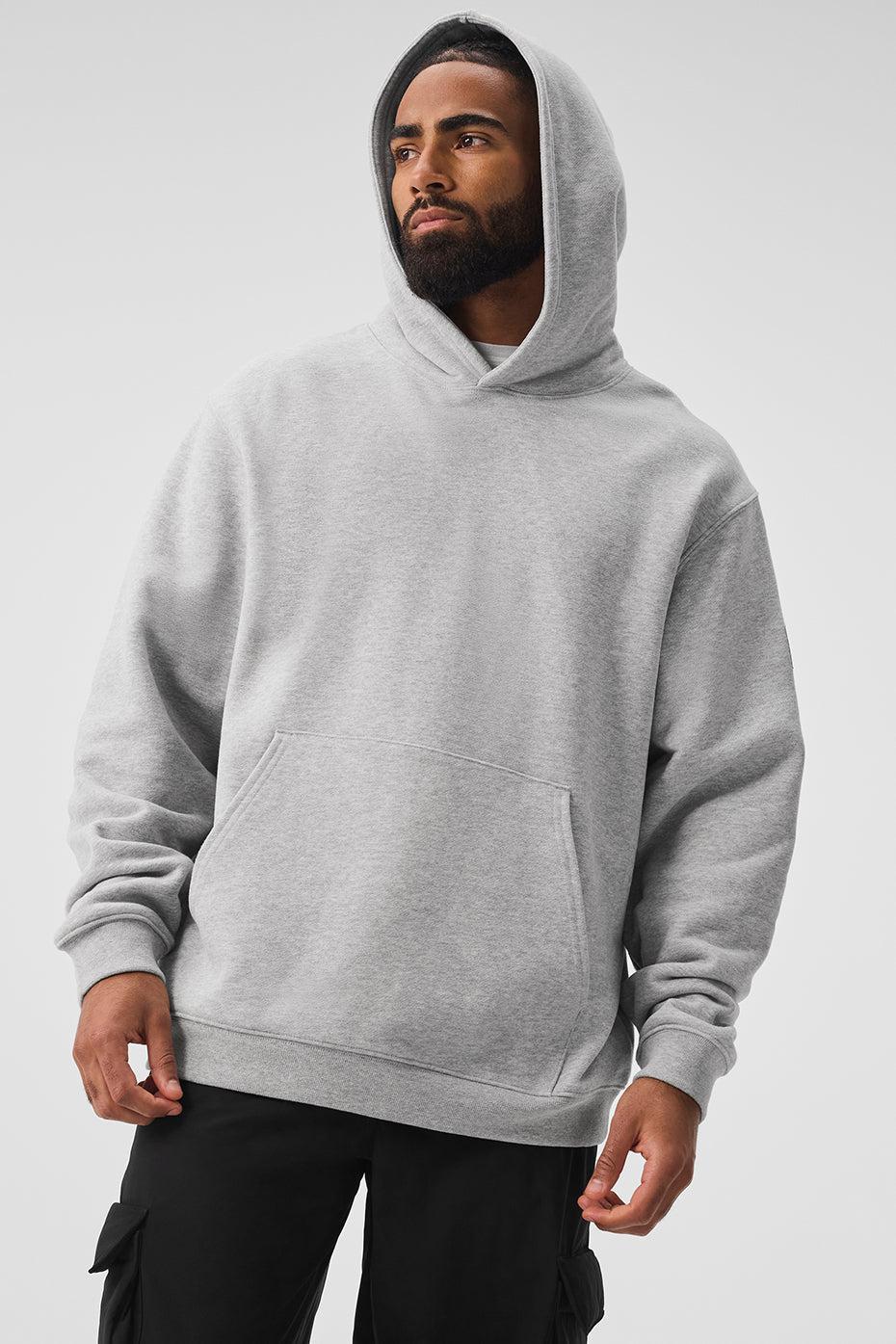 Renown Heavy Weight Hoodie - Athletic Heather Grey Product Image