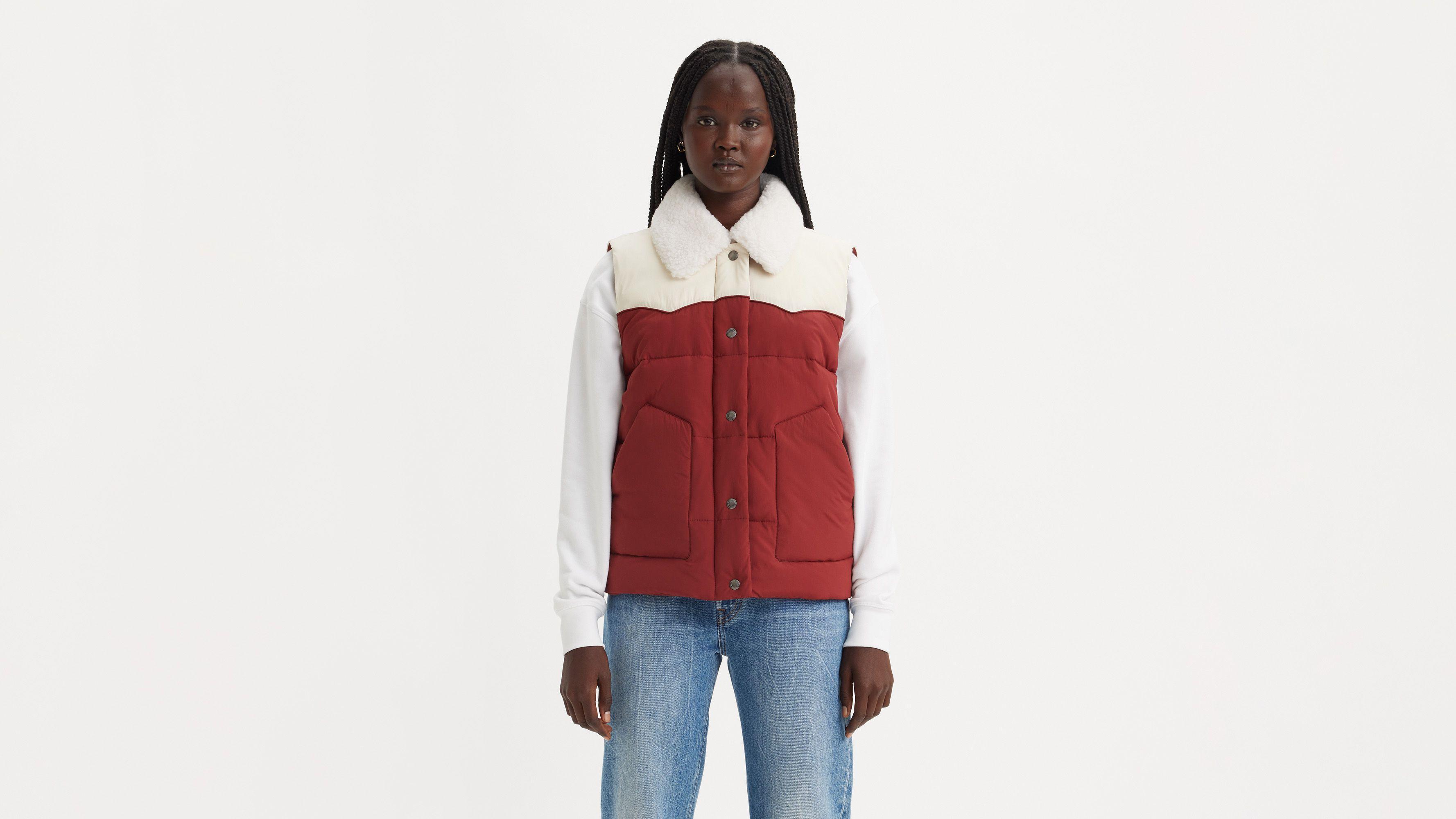 Sherpa Quilted Vest Product Image