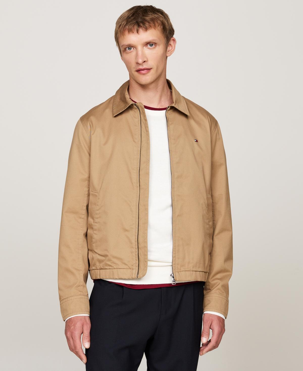 Tommy Hilfiger Mens Cotton Ivy Zip-Front Jacket Product Image