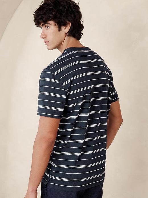 Linen-Blend T-Shirt Product Image