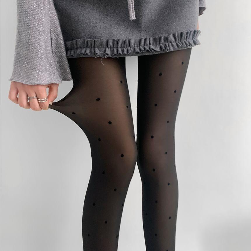 Patterned Sheer Tights Product Image