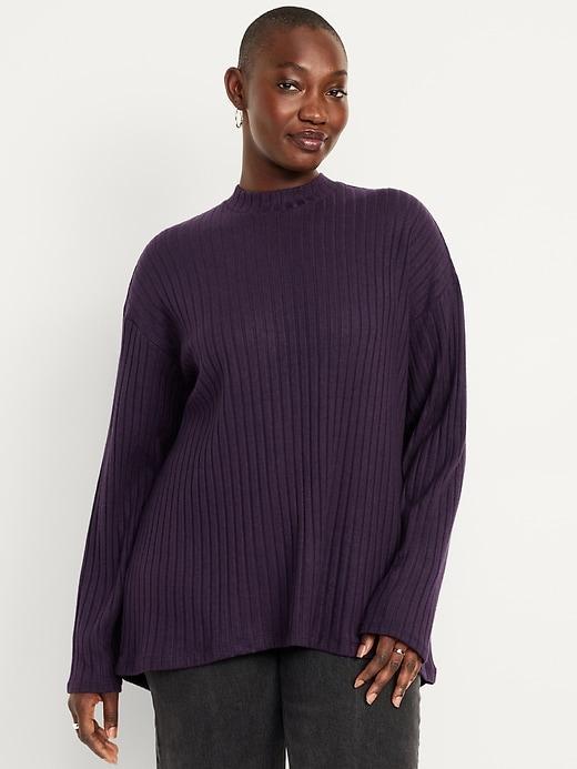 Cozy Mock-Neck Tunic Product Image