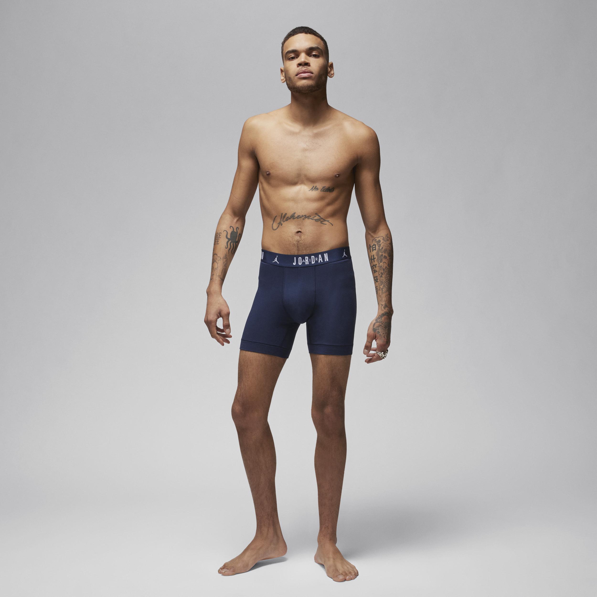 Men's Jordan Flight Cotton Boxer Briefs (3-Pack) Product Image