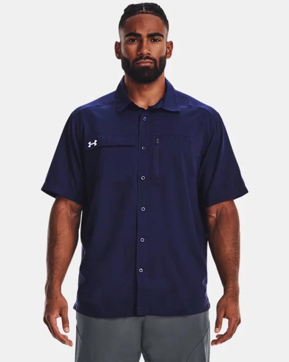 Men's UA Motivator Coach's Button Up Shirt Product Image