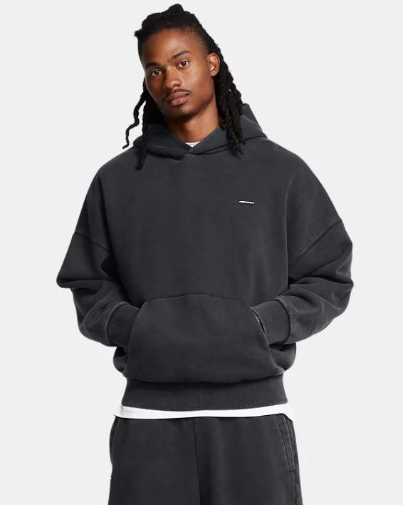 Mens UA Icon Heavyweight Fleece Wash Oversized Hoodie Product Image