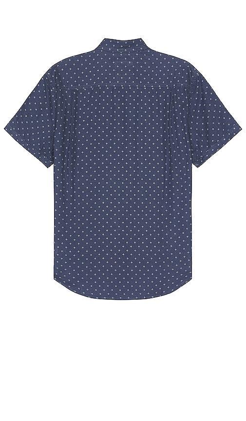 Mens Patterned Button-Down Shirt Product Image