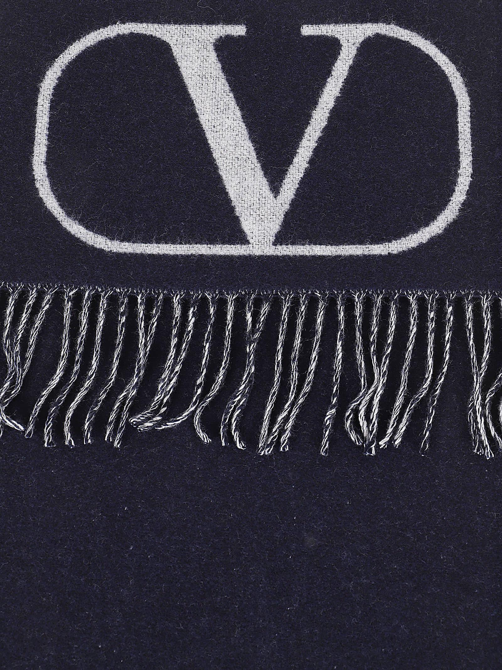 VALENTINO Scarf Vlogo Signature In White Product Image