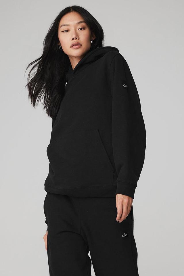 Renown Heavy Weight Hoodie - Black Female Product Image