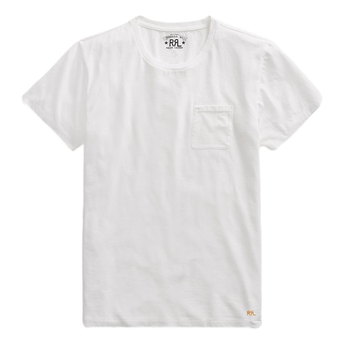 Jersey Pocket T-Shirt White Product Image