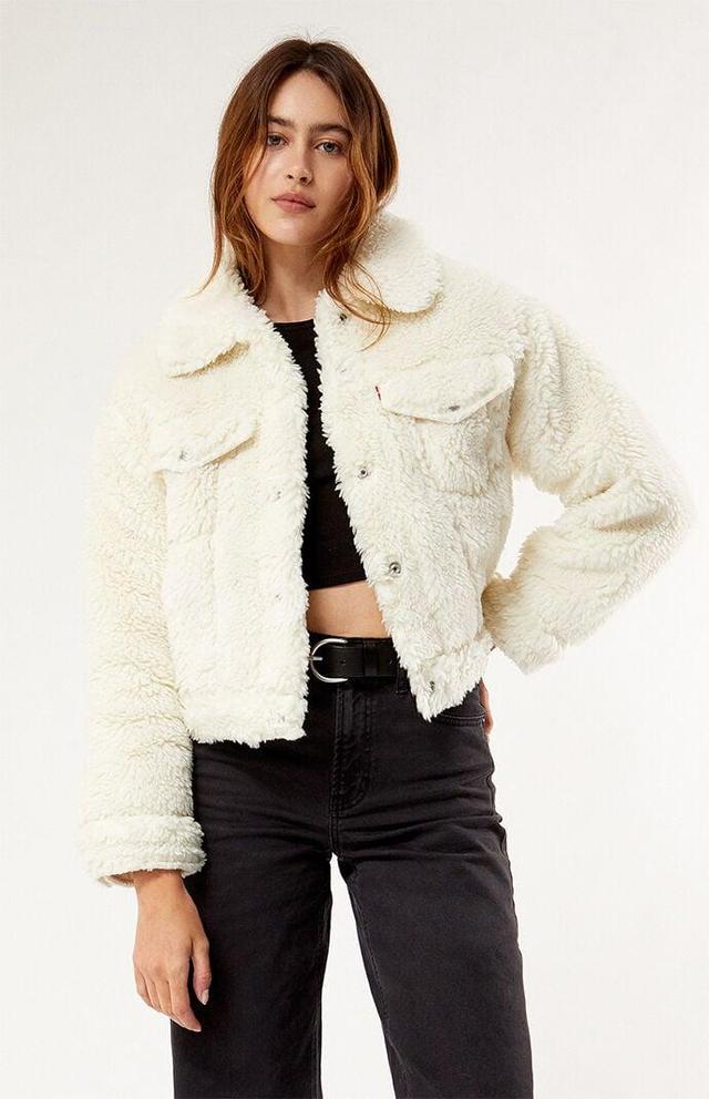 Levi's Women's Baby Bubble Sherpa Trucker Jacket Product Image