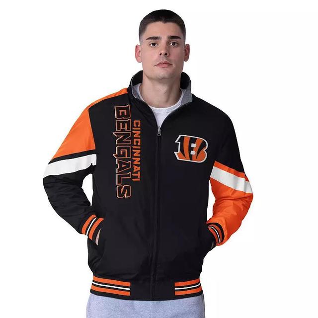 Mens G-III Extreme Cincinnati Bengals Strong Arm Reversible Full-Zip Jacket Product Image