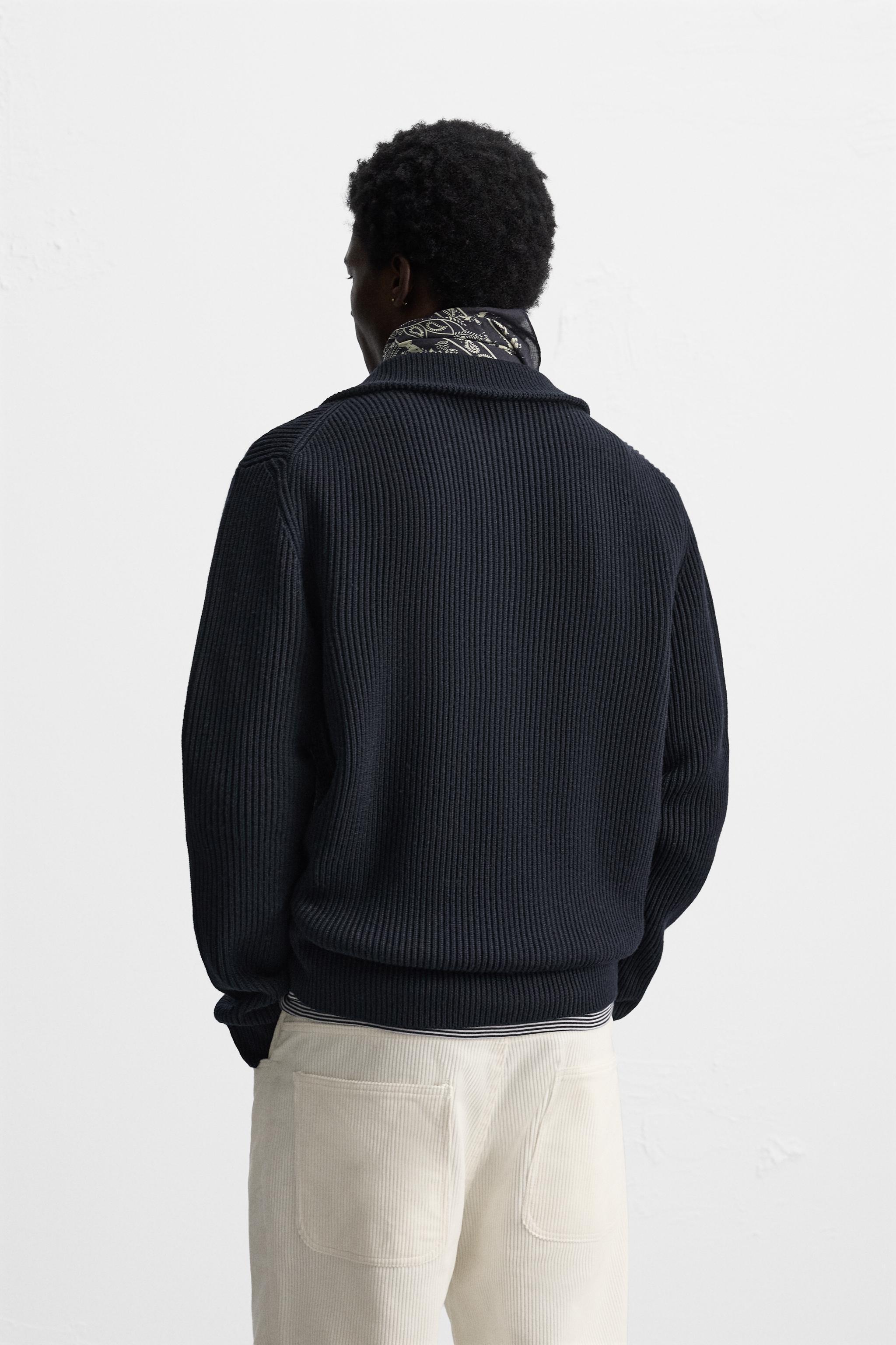 QUARTER ZIP SWEATER Product Image