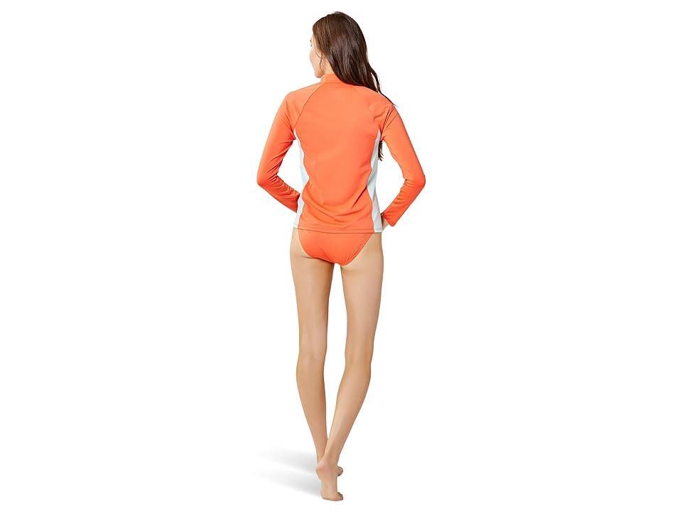 Carve Designs Montara Rashguard (Sunset/Seaglass) Women's Swimwear Product Image