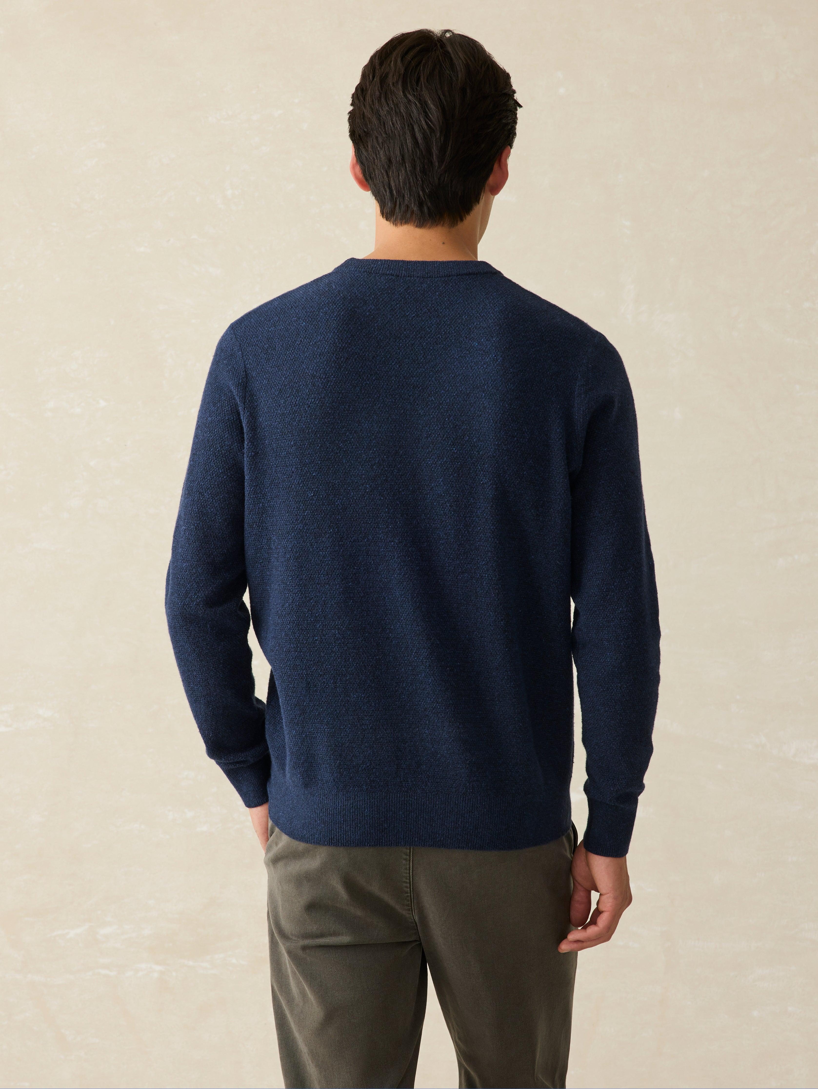 Jackson Crew Sweater (Tall) - Navy Heather Male Product Image