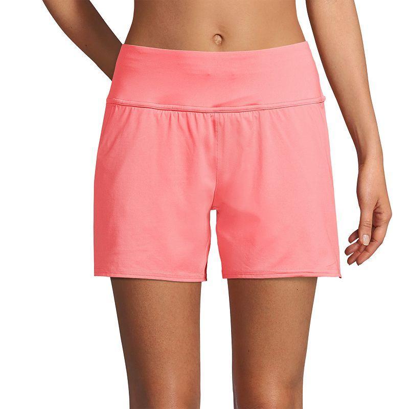 Womens Lands End 5 Chlorine Resistant Lined Swim Shorts Product Image