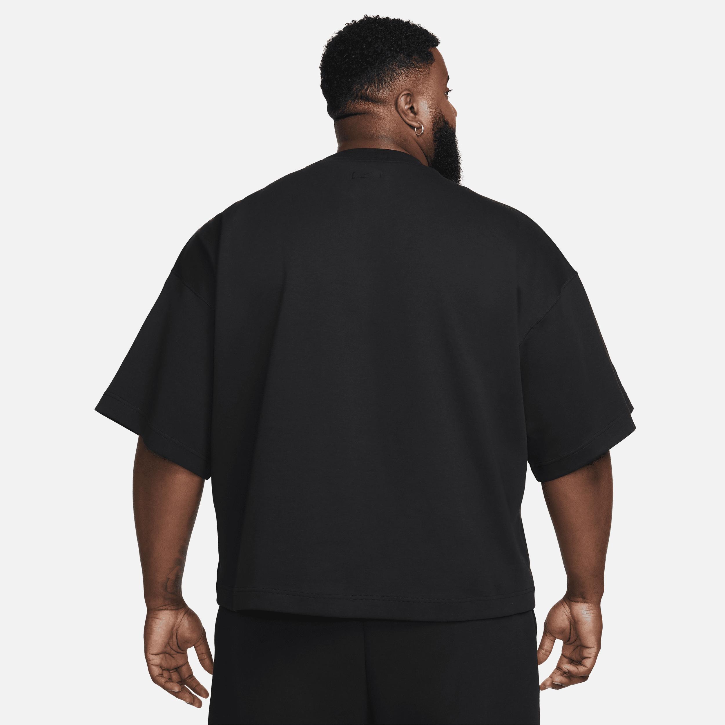 Men's Nike Sportswear Tech Fleece Reimagined Oversized Short-Sleeve Sweatshirt Product Image