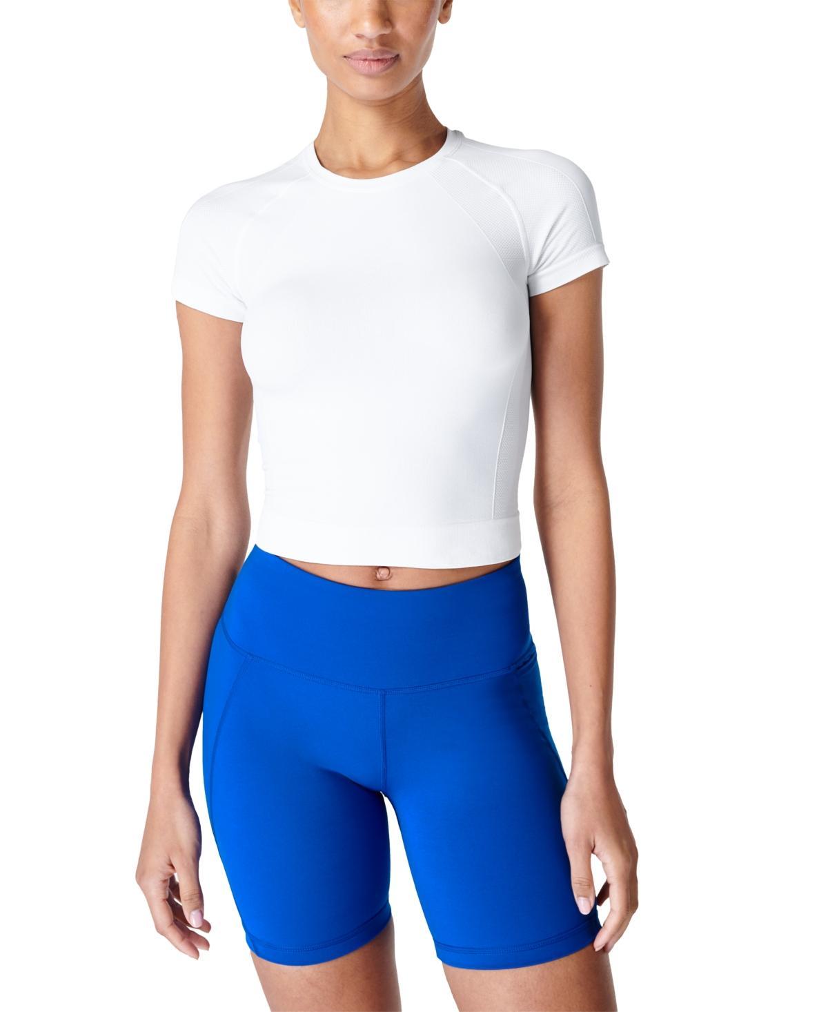 Sweaty Betty Womens Seamless Cropped T-Shirt Product Image