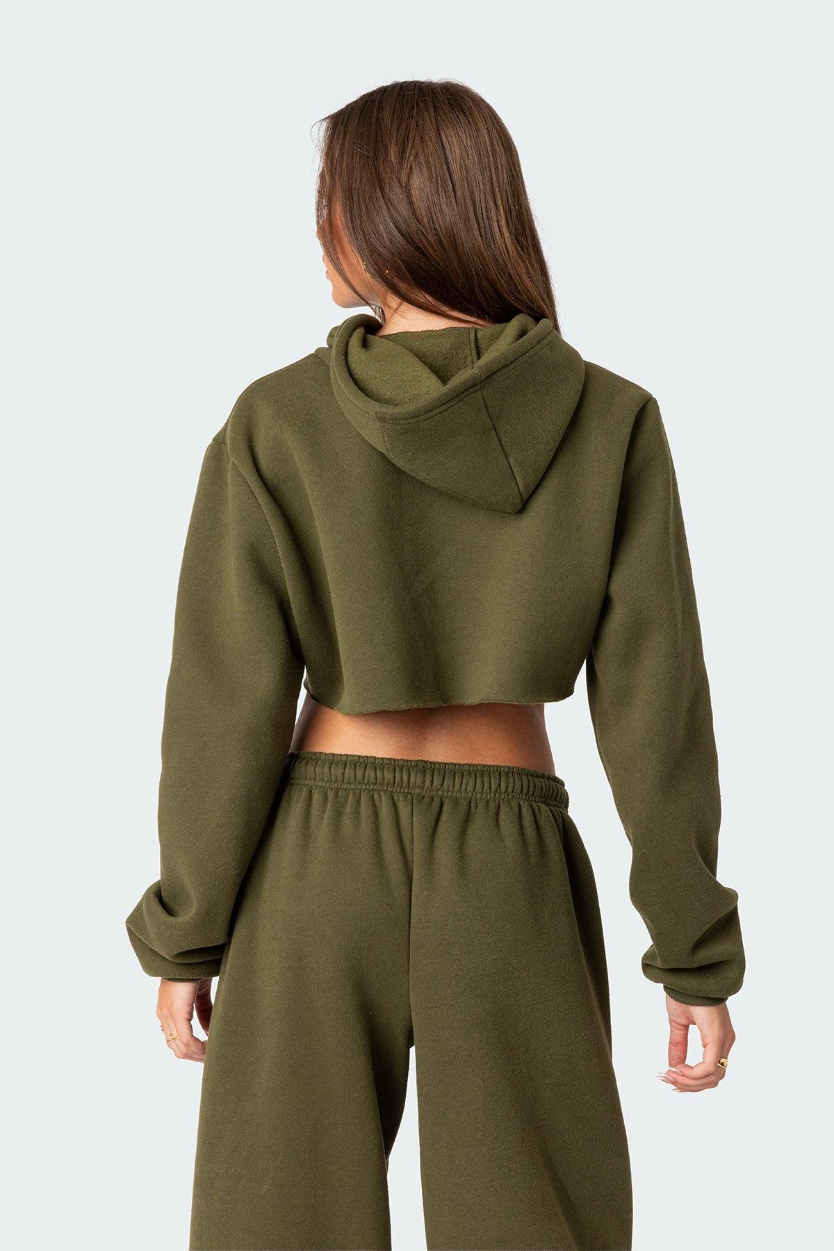 Brenna Cropped Hoodie Product Image