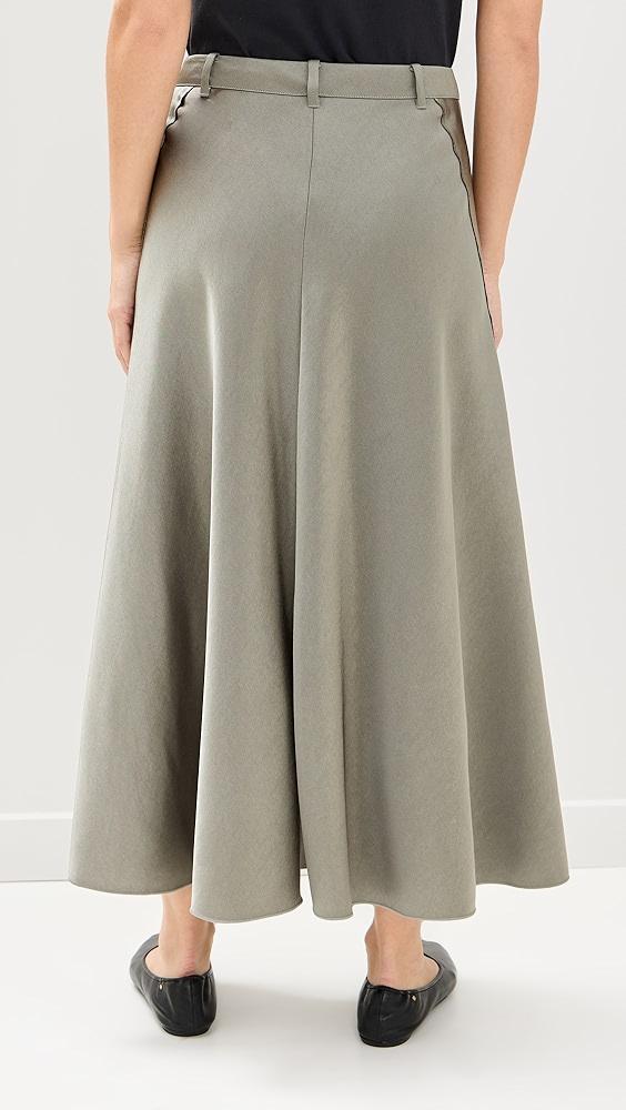 Vince Satin Trouser A Line Skirt | Shopbop Product Image