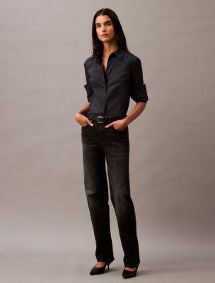 Cashmere Denim Loose Fit Jeans Product Image