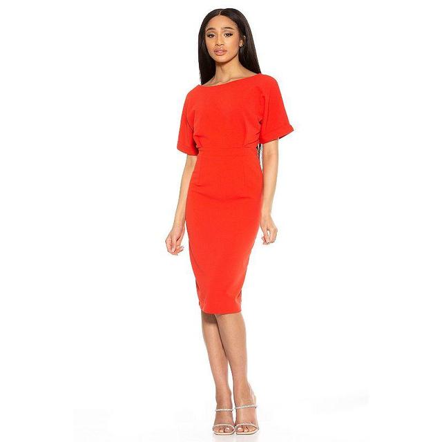 Womens ALEXIA ADMOR Jacqueline Dolman Sheath Dress Product Image