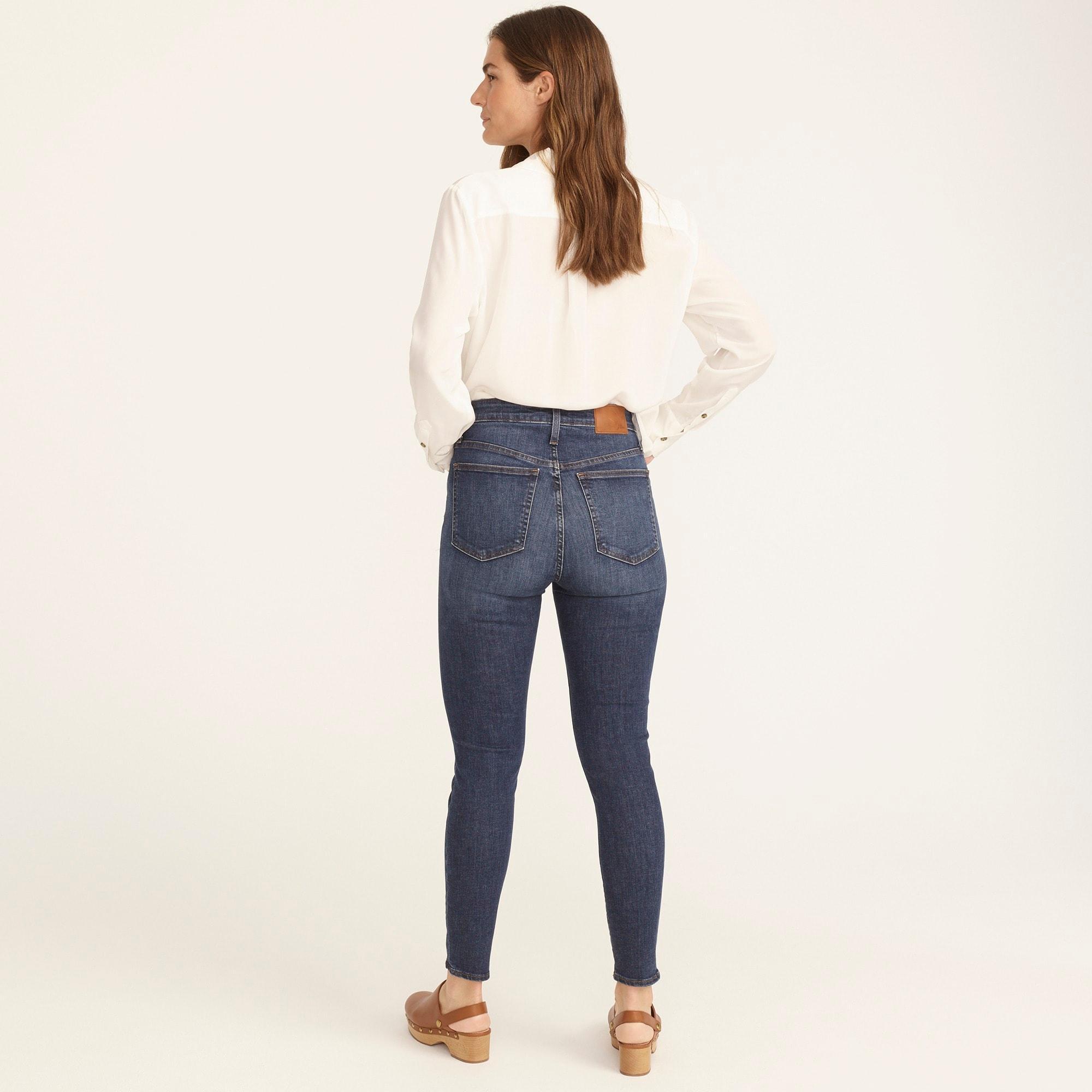 Petite curvy toothpick jean in Dryden wash Product Image