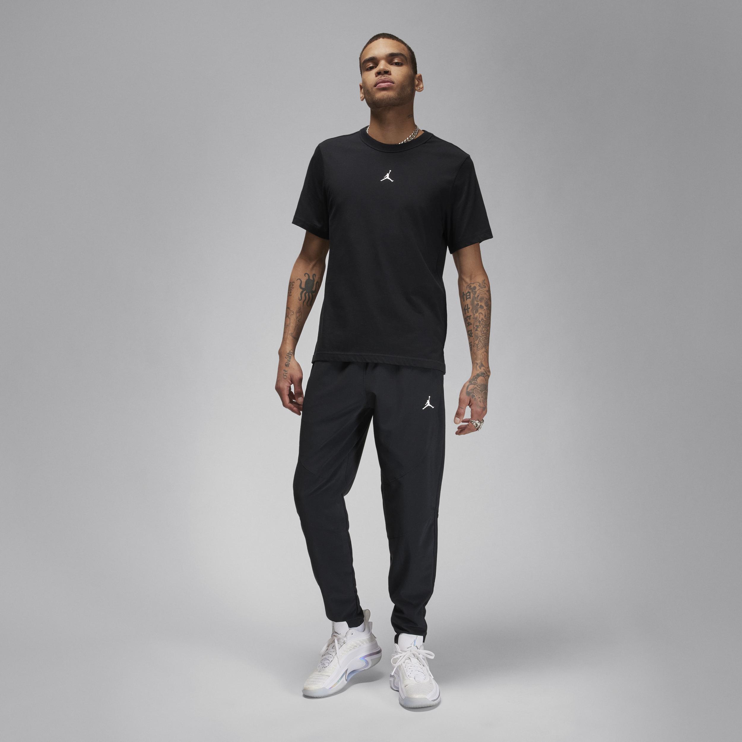 Jordan Mens Jordan Sport Woven Pants - Mens Black/White Product Image