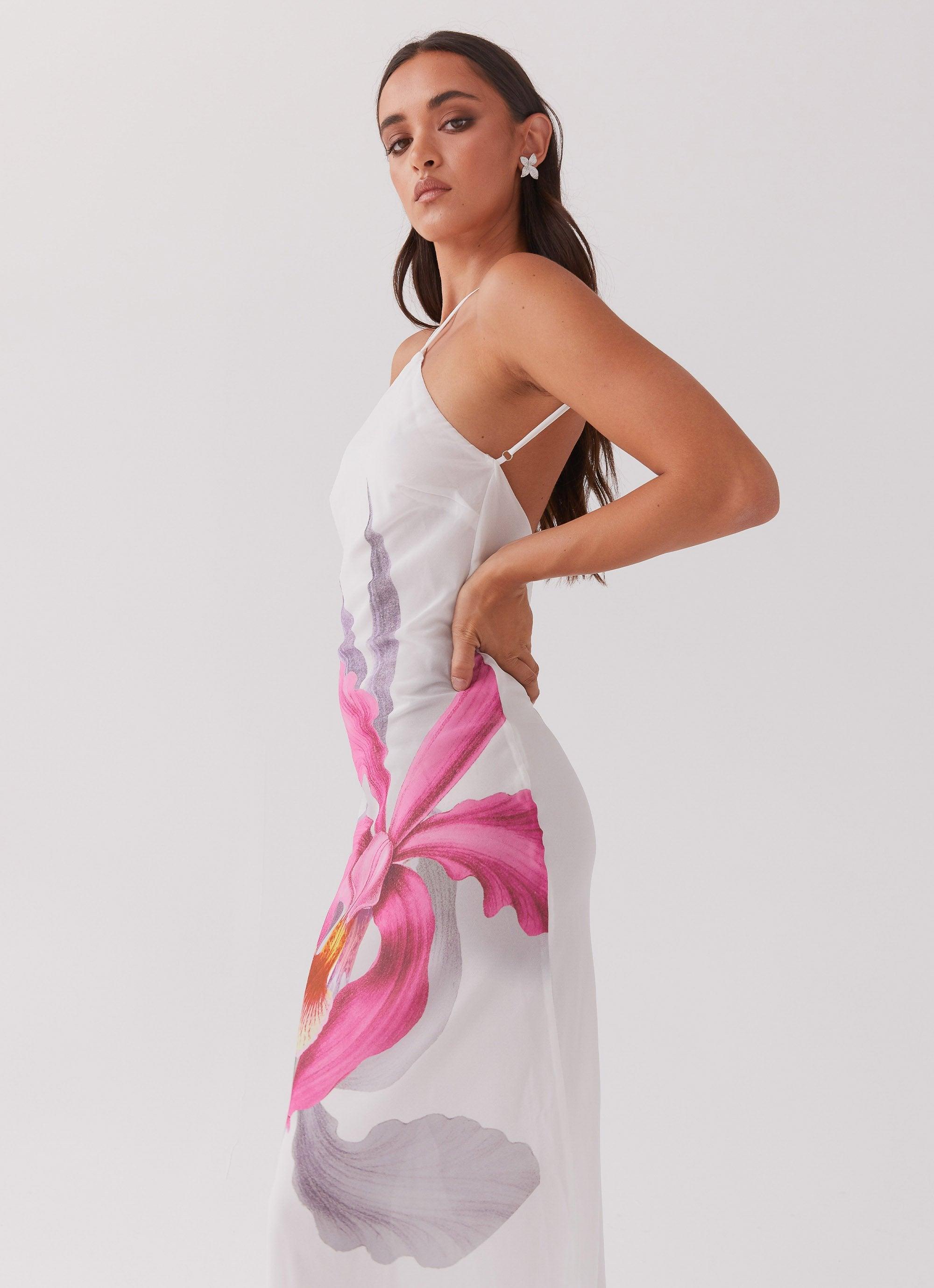 Blossom Hearts Maxi Dress - Tulip Floral Product Image