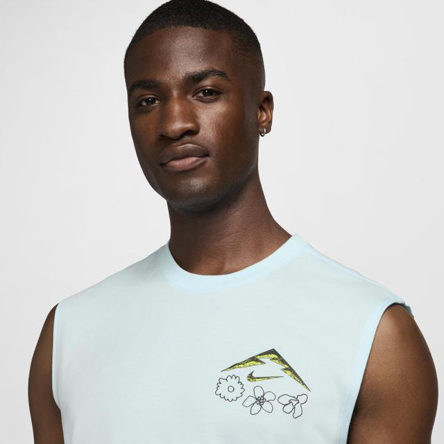 Nike Men's Dri-FIT Sleeveless Running T-Shirt Product Image