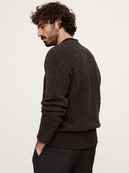 Alpaca-Wool Blend Crew-Neck Sweater Product Image