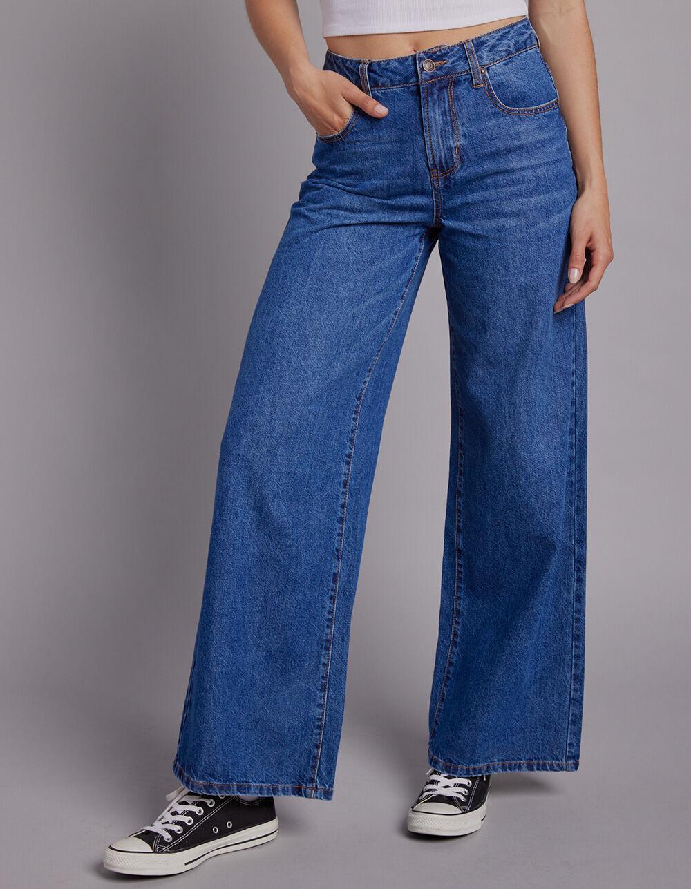 RSQ Womens High Rise Wide Leg Jeans Product Image