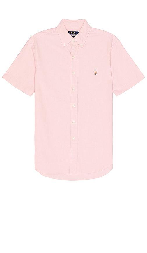 Polo Ralph Lauren Oxford Short Sleeve Shirt Size L. Product Image