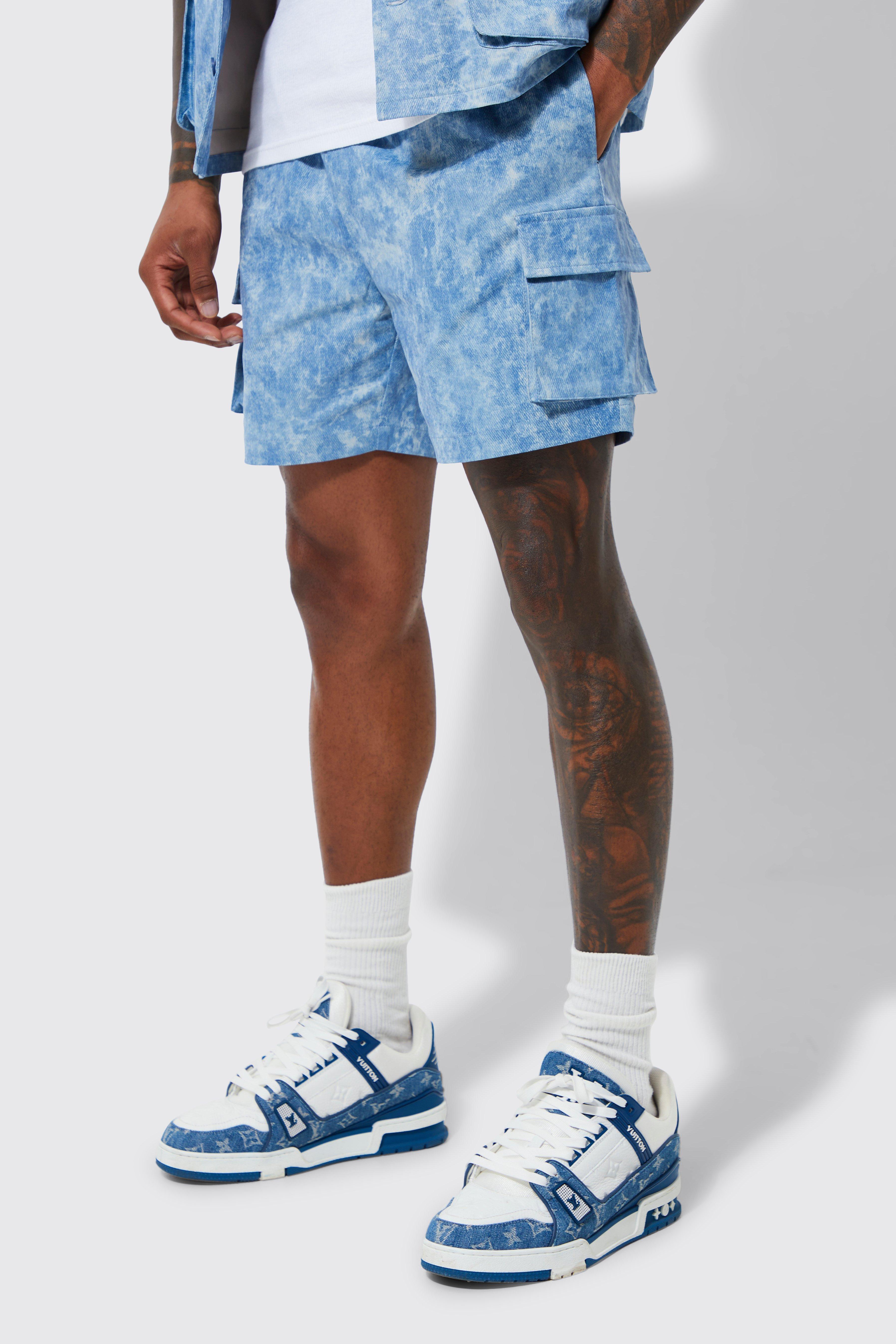 Elasticated Waistband Cargo Short | boohooMAN USA Product Image