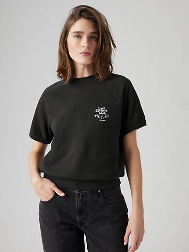 Levi's Marina Short Sleeve Crewneck Sweatshirt - Women's Product Image