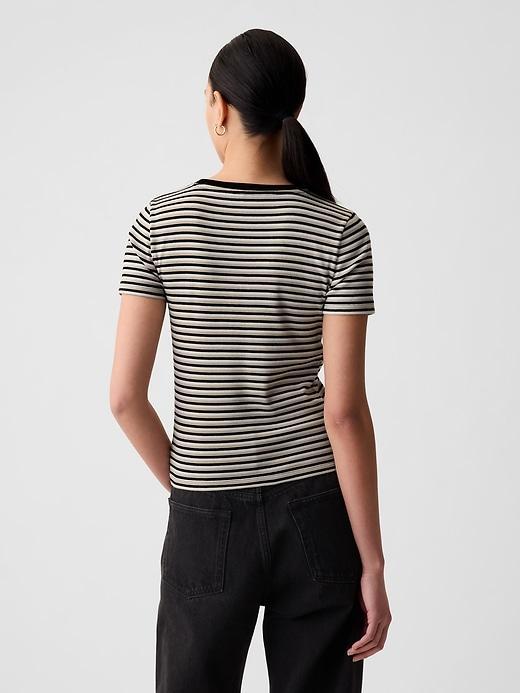 Modern Rib Cropped T-Shirt product image