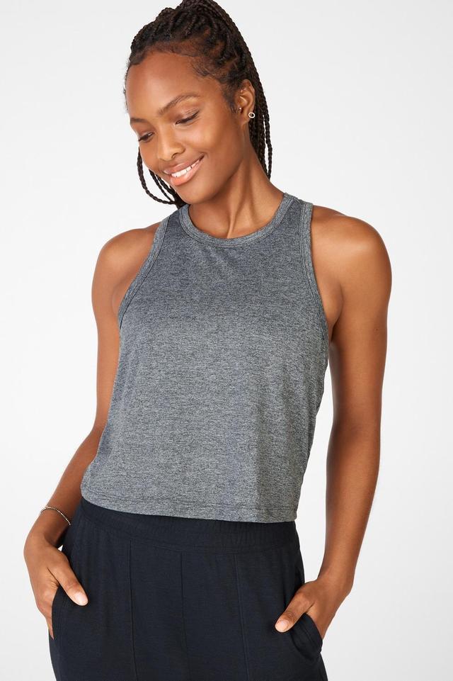 Fabletics Blake Tank Womens Grey Heather Size XXL Product Image