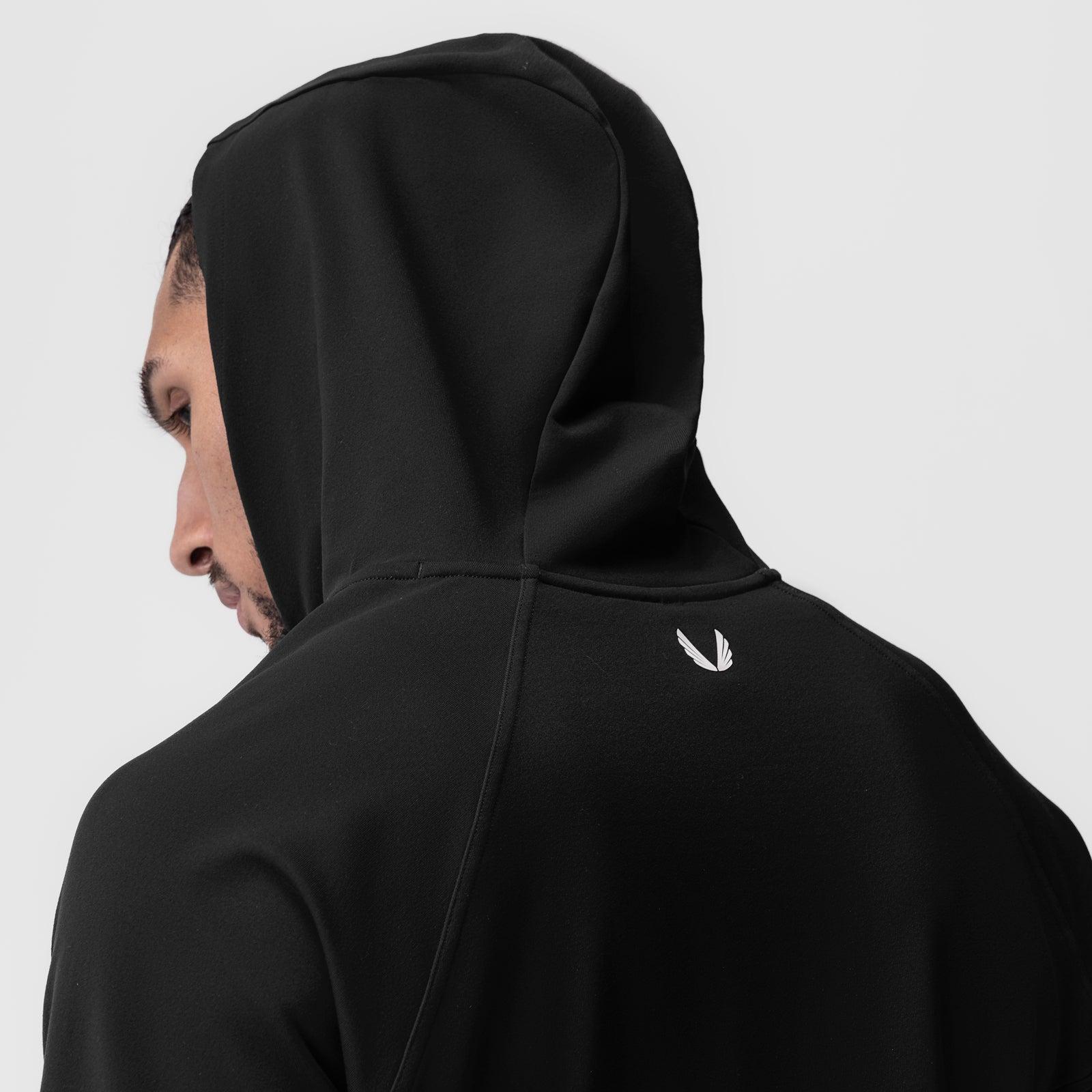 0943. Performance Fleece Zip Hoodie - Black Product Image