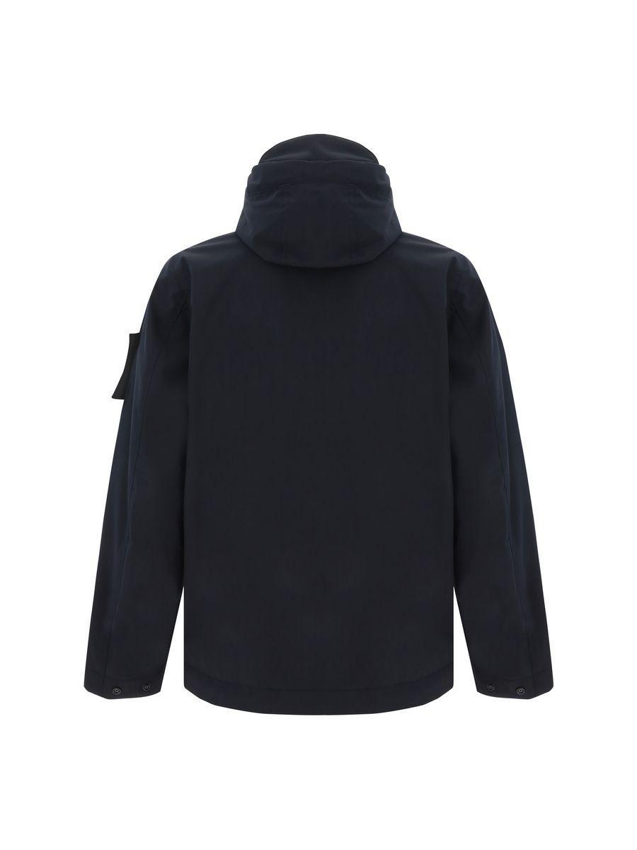 STONE ISLAND Down Jacket In Black Product Image