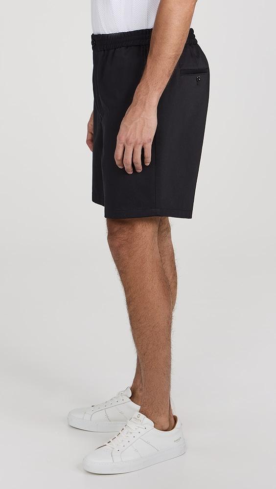 AMI Elasticated Waist Shorts 7.5" | Shopbop Product Image